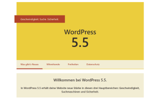 wordpress update-5.5